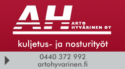 Arto Hyvärinen Oy logo